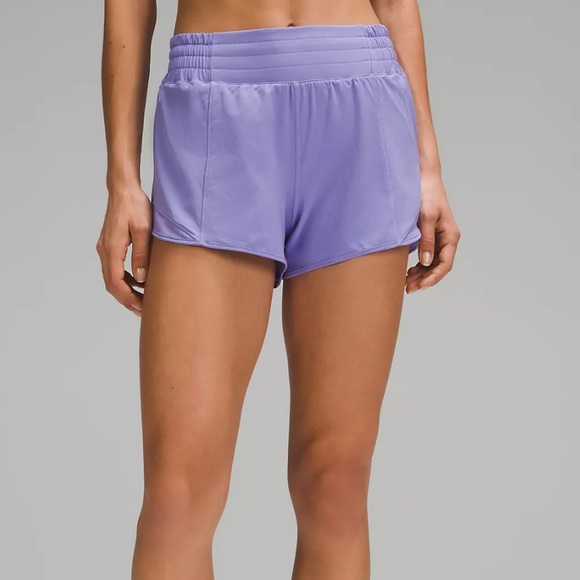 Lululemon Hotty Hot HR Short 2.5” * Dark Lavendar - Picture 3 of 4